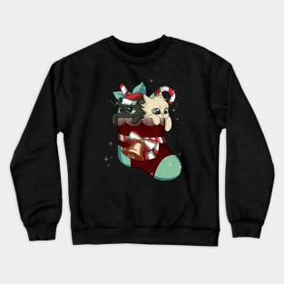 Christmas Cute Cats Crewneck Sweatshirt
